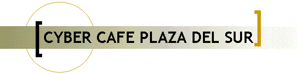 CYBER CAFE PLAZA DEL SUR